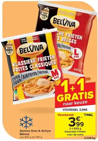 Carrefour Gamma Oven & Airfryer Belviva aanbieding