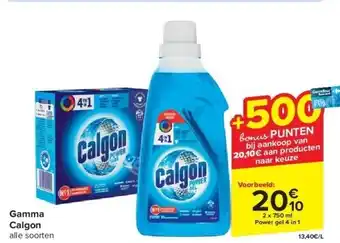 Carrefour Gamma Calgon aanbieding