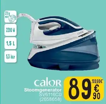 Cora Stoomgenerator aanbieding