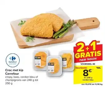 Carrefour Croc met kip Carrefour aanbieding