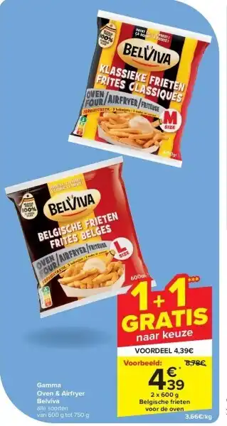 Carrefour Gamma Oven & Airfryer Belviva aanbieding