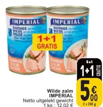 Cora Wilde zalm IMPERIAL 2 x 208g aanbieding