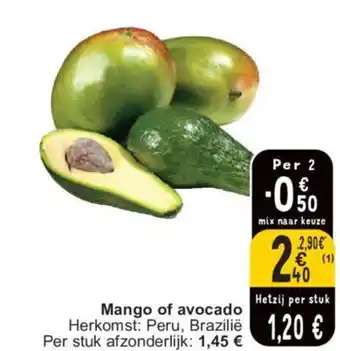 Cora Mango of avocado aanbieding