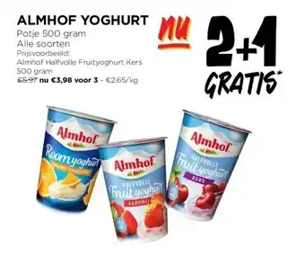 Jumbo ALMHOF YOGHURT aanbieding