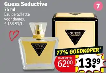 Kruidvat Guess Seductive aanbieding