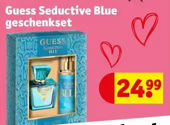 Kruidvat Guess Seductive Blue geschenkset aanbieding