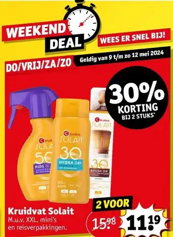 Kruidvat Kruidvat Solait aanbieding