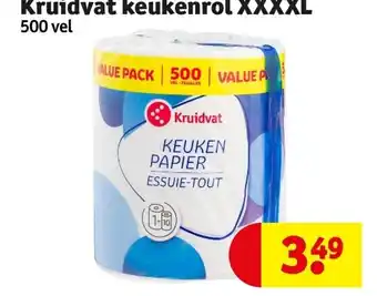 Kruidvat Kruidvat keukenrol XXXXL aanbieding