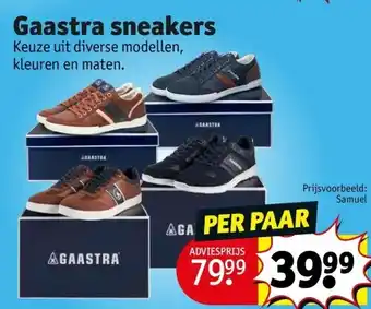 Kruidvat Gaastra sneakers aanbieding