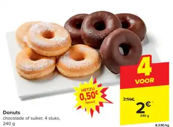 Carrefour Donuts 240g aanbieding