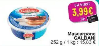 Cora Galbani Mascarpone aanbieding