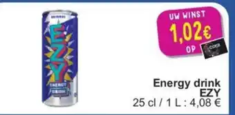 Cora Ezy Energy drink aanbieding