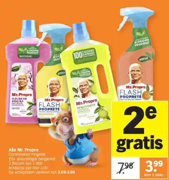 Albert Heijn Alle Mr. Propre aanbieding