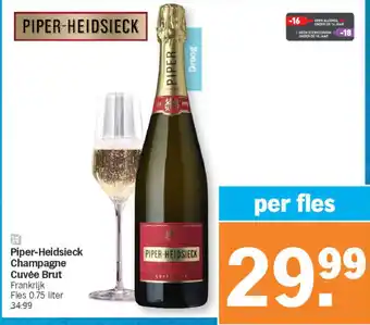 Albert Heijn Piper-Heidsieck Champagne Cuvée Brut aanbieding