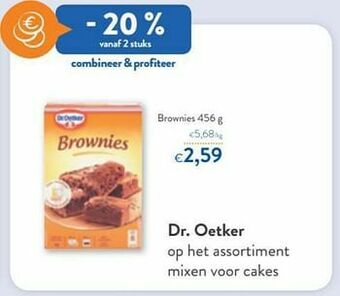 OKay Dr. oetker brownies aanbieding