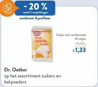 OKay Dr. oetker suiker met vanillesmaak aanbieding