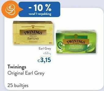 Twinings original earl grey