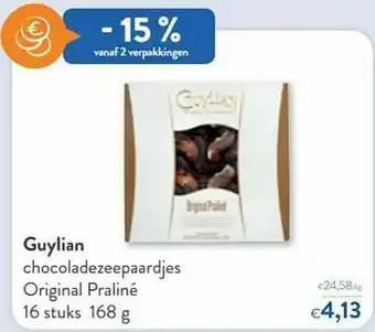 OKay Guylian chocoladezeepaardjes original praliné aanbieding