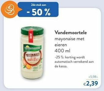 OKay Vandemoortele mayonaise met eieren aanbieding