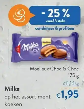 OKay Milka moelleux choc + choc aanbieding