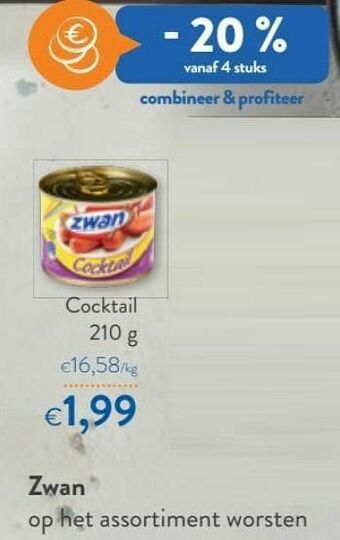 OKay Zwan cocktail aanbieding