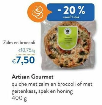 OKay Artisan gourmet zalm en broccoli aanbieding