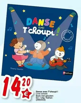 Cora Danse avec t’choupi ! aanbieding