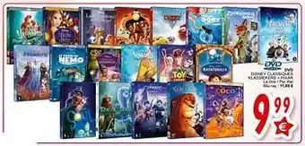 Dvd disney classiques klassiekers + pixar