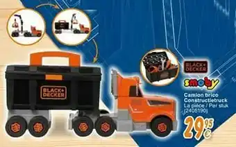 Camion brico constructietruck