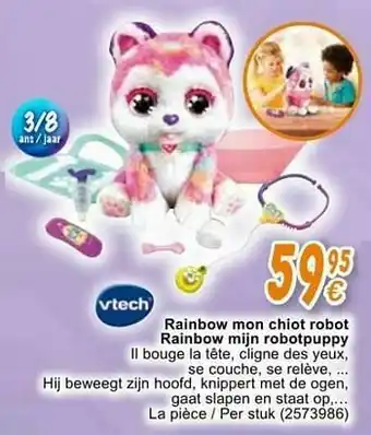 Cora Rainbow mon chiot robot rainbow mijn robotpuppy aanbieding