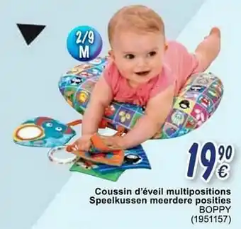 Cora Coussin d’éveil multipositions speelkussen meerdere posities boppy aanbieding