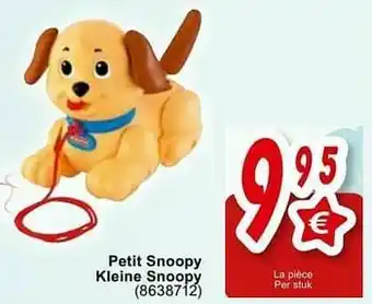 Cora Petit snoopy kleine snoopy aanbieding