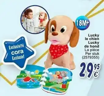 Cora Lucky le chien lucky de hond aanbieding