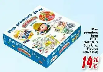 Cora Mes premiers jeux p’tit garçon aanbieding