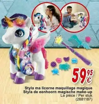Styla ma licorne maquillage magique styla de eenhoorn magische make-up