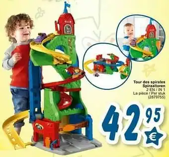 Cora Tour des spirales spiraaltoren 2 en - in 1 aanbieding