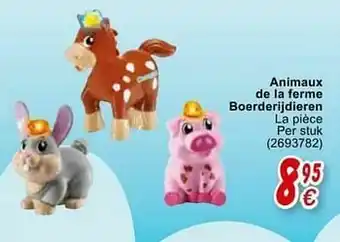 Animaux de la ferme boerderijdieren