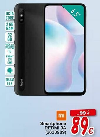 Cora Xiaomi smartphone redmi 9a aanbieding