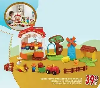 Cora Super ferme interactive des animaux interactieve dierenboerderij aanbieding