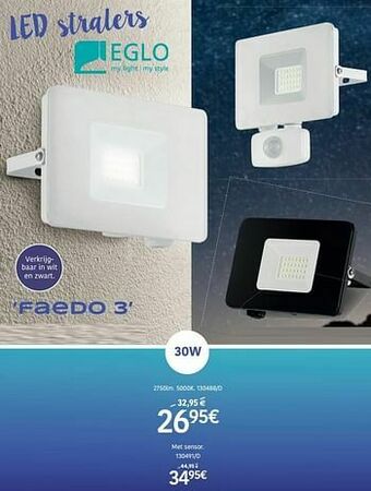 HandyHome Led stralers faedo 3 aanbieding