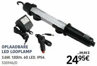 Oplaadbare led looplamp