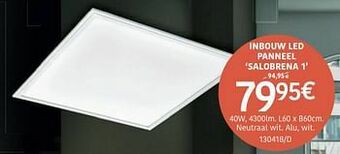 HandyHome Inbouw led panneel salobrena 1 aanbieding