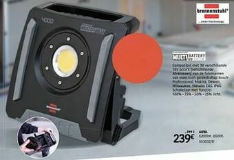 Brennenstuhl dragbare oplaadbare straler