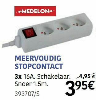 HandyHome Meervoudig stopcontact aanbieding