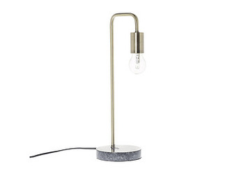 Deba Meubelen Tafellamp MARBLE - Grijs/Goud Goud aanbieding