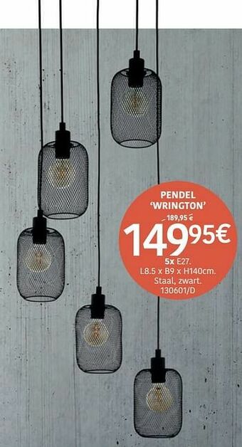 HandyHome Pendel wrington aanbieding
