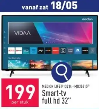 ALDI MEDION LIFE P13214 - MD30315 Smart-tv full hd 32" aanbieding