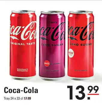 Sligro-M Coca-Cola Tray 24 x 33 cl aanbieding