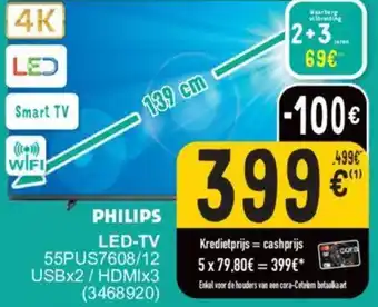 Cora PHILIPS LED-TV aanbieding