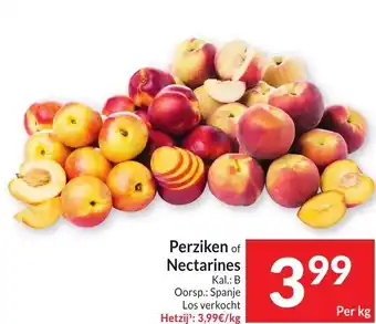 Intermarché Perziken of Nectarines aanbieding